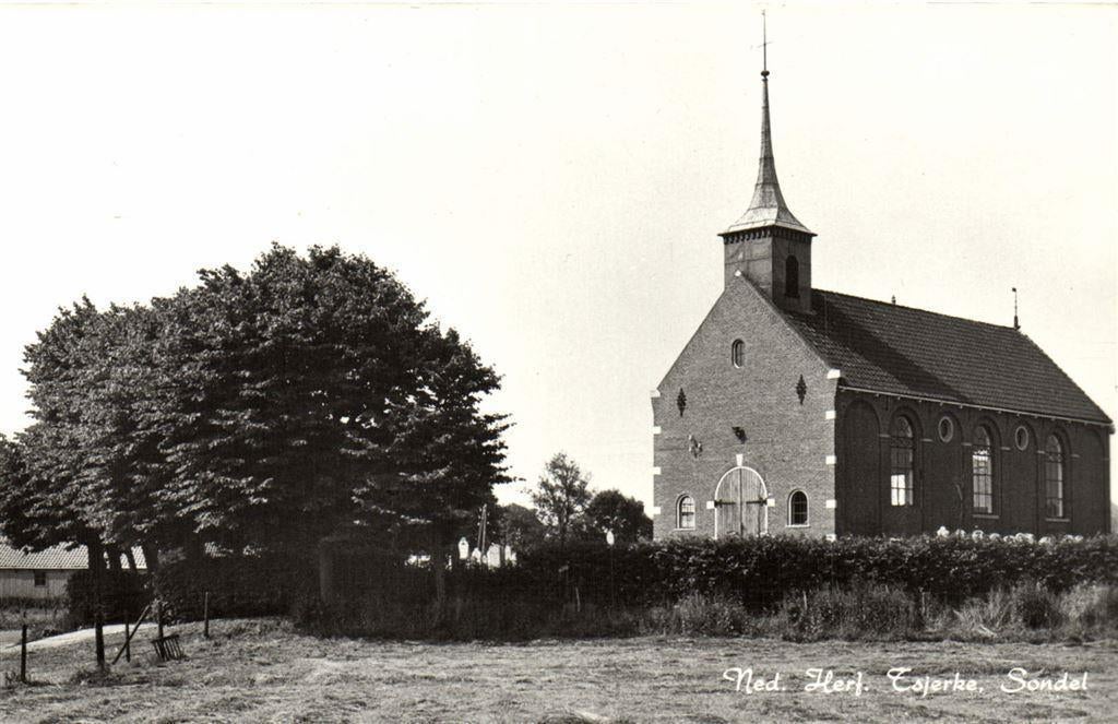 Ned. Herf. Tsjerke, Sondel - ongelopen, Ophalen of Verzenden, Voor 1920, Ongelopen, Noord-Brabant