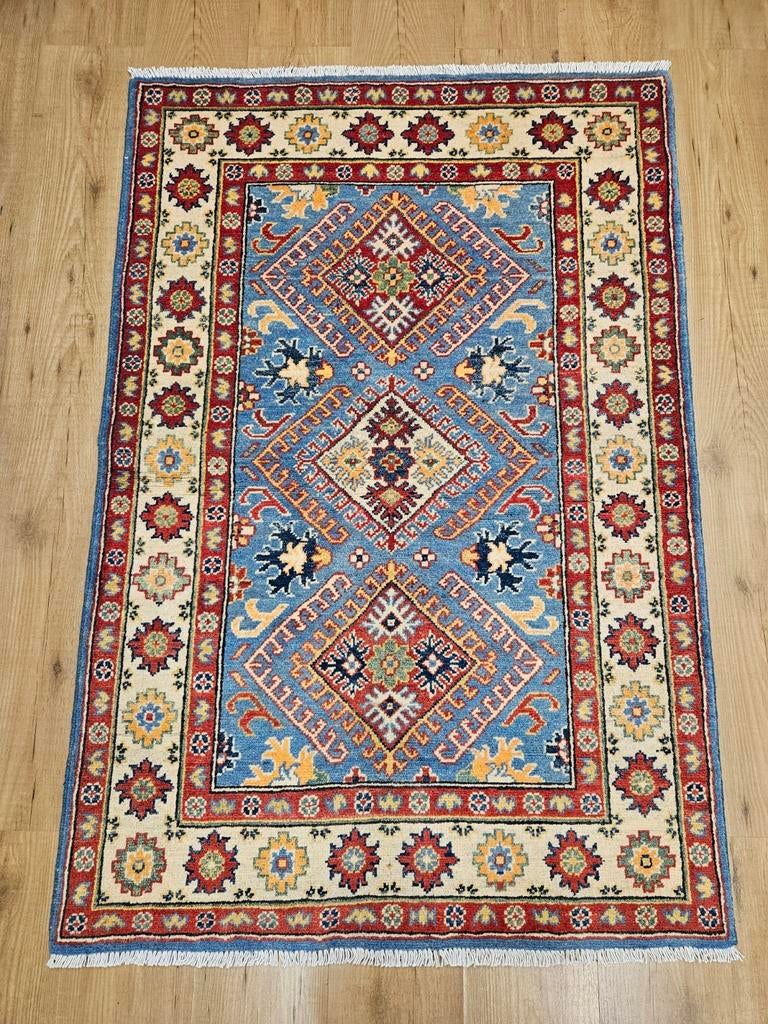 Handgeknoopt oosters tapijt kazak 147x99, Huis en Inrichting, Stoffering | Tapijten en Kleden, Nieuw, 50 tot 100 cm, 100 tot 150 cm