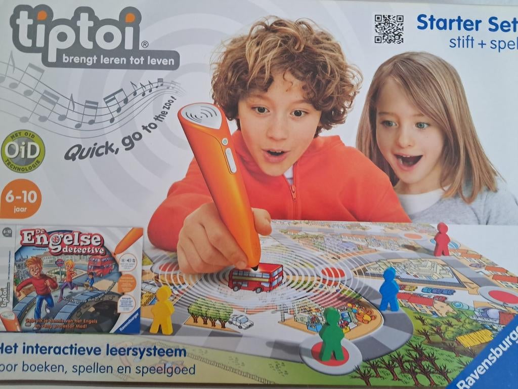 Tiptoi spel Engelse detective, Kinderen en Baby's, Speelgoed | Educatief en Creatief, Ophalen of Verzenden, Zo goed als nieuw