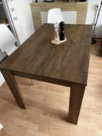 Dark wood dining table, Ophalen, 100 tot 150 cm, 50 tot 100 cm, Zo goed als nieuw