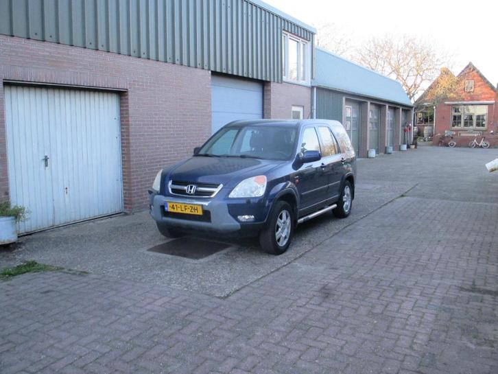 Honda CR-V 2.0 I 2003 Blauw, Auto's, Honda, Particulier, CR-V, Benzine, D, SUV of Terreinwagen, Handgeschakeld, Origineel Nederlands