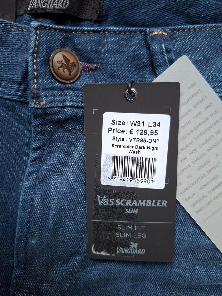 VANGUARD V85 slimfit jeans W31 L34, Blauw, Nieuw, W32 (confectie 46) of kleiner, Ophalen of Verzenden