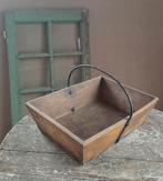 Superleuke oude Franse plukbak oogstbak, Ophalen of Verzenden