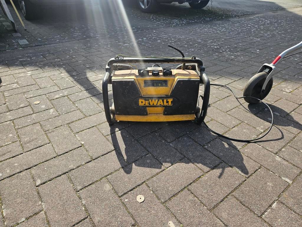 De walt bouw radio, Ophalen of Verzenden