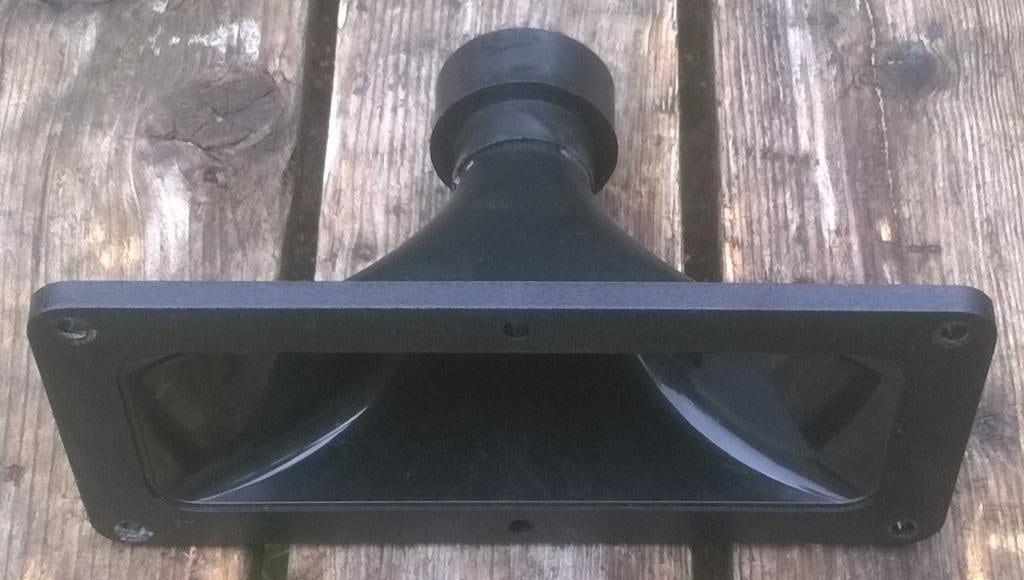 Tweeter hoorn 7 x 3 inch, leeg, Audio, Tv en Foto, Luidsprekers, Overige merken, Soundlab, Overige typen, Nieuw