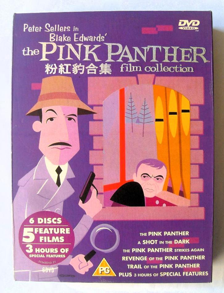 The Pink Panther - Film Collection (originele dvd's) Panter, Cd's en Dvd's, Dvd's | Komedie, Gebruikt, Actiekomedie, Boxset, Vanaf 12 jaar