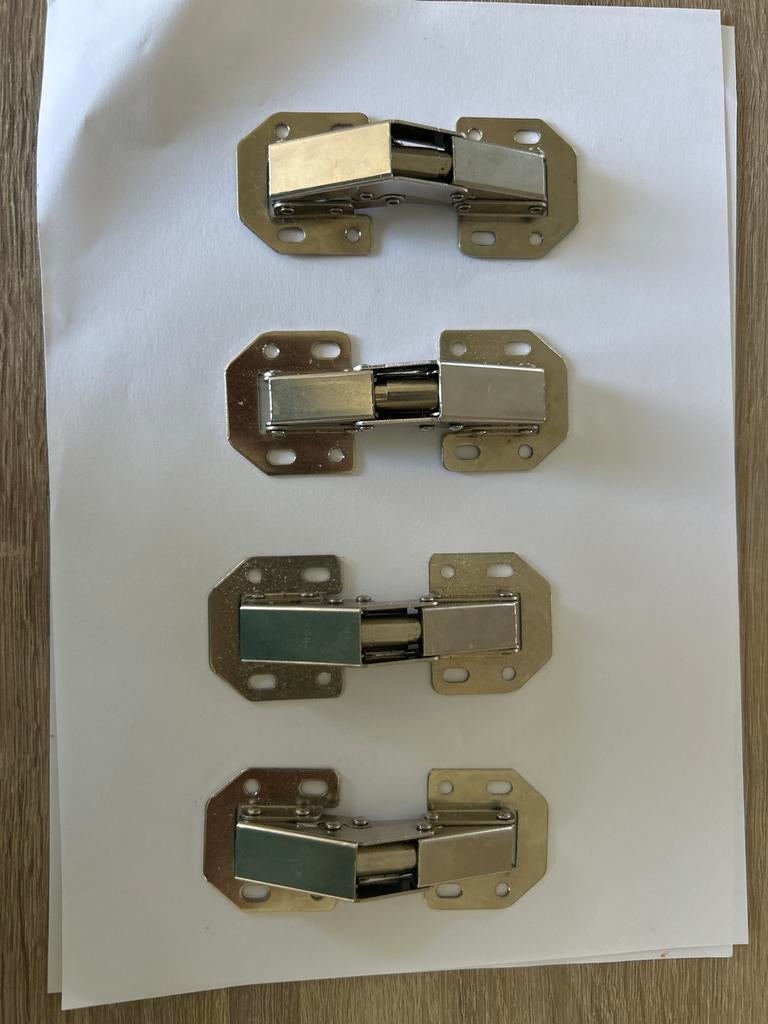 4x Keukenkast Scharnieren - Nieuw, Ophalen of Verzenden, Nieuw, Minder dan 50 mm, Overige typen