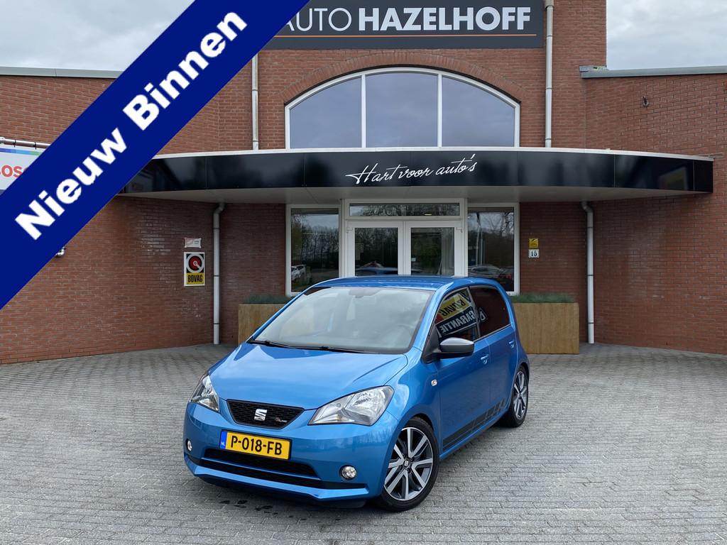 SEAT Mii 1.0 FR Intense 75pk met 67.477km! | Stoelverwarming, Voorwielaandrijving, Stof, Gebruikt, Mii