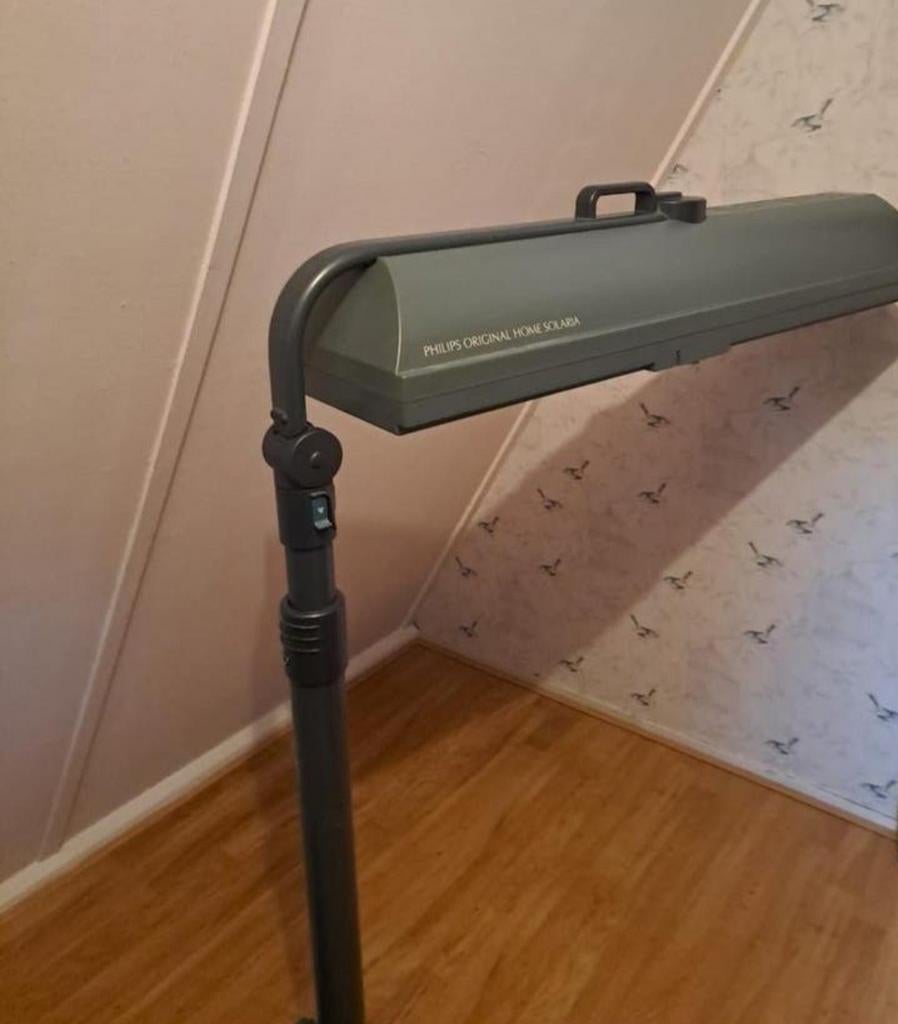 Philips zonnebank, model Original Home Solaria, Witgoed en Apparatuur, Ophalen, Gebruikt, Zonnebank enkelzijdig, Minder dan 10 lampen