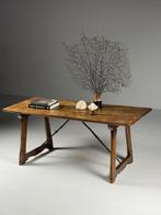 Spaanse tafel antiek 183cm, Ophalen of Verzenden