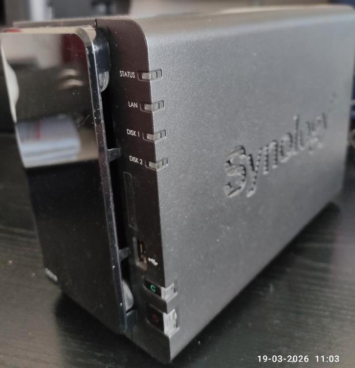 Synology DS216, Computers en Software, NAS, Zo goed als nieuw, Ophalen of Verzenden