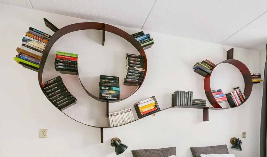 Kartell Bookworm Boekenkast 12 Large 8,2m - Uniek Design, Huis en Inrichting, Kasten | Boekenkasten, Gebruikt, 200 cm of meer