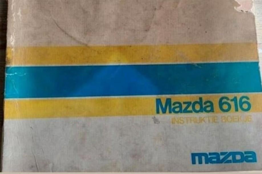 Mazda 616 1974 handleiding Nederlandstalig, Ophalen of Verzenden