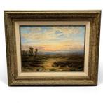 Hollandse School 19e eeuw - met signatuur 'Hilverdink', Ophalen of Verzenden