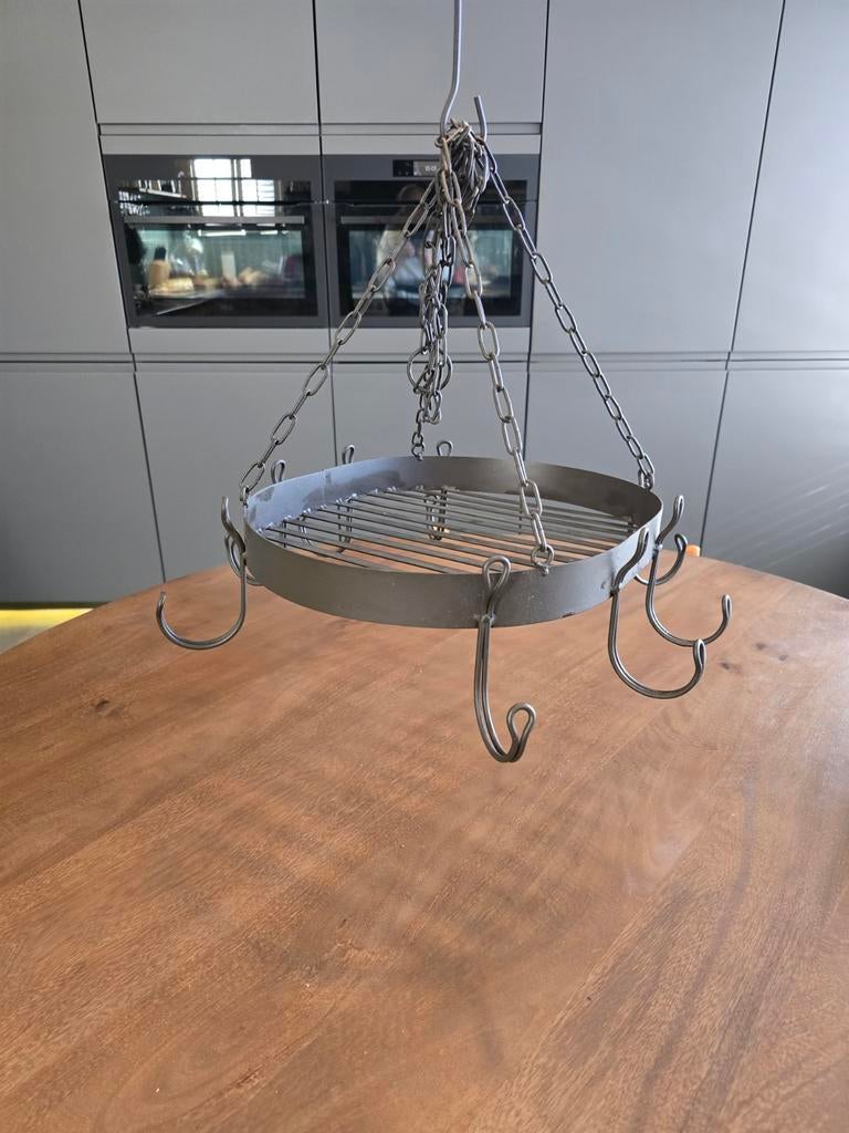 Brocante pannerek / keukenrek, Ophalen, Gebruikt