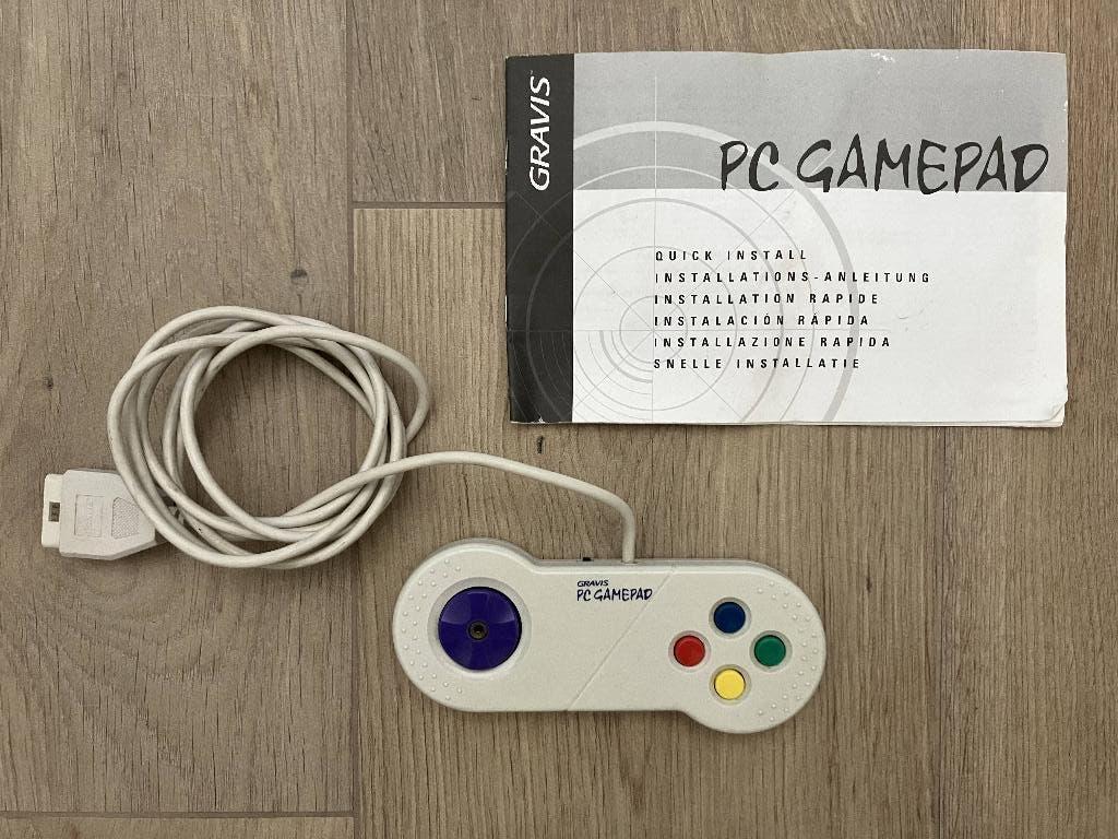 Gravis PC Gamepad - vintage, Computers en Software, Joysticks, Ophalen of Verzenden, Gebruikt, Gravis