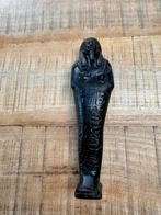 Zwart Egyptisch shabti beeldje, Ophalen of Verzenden, Zo goed als nieuw, Overige typen