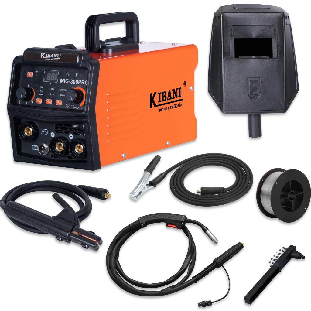 Kibani Lasapparaat MIG-300PRO -MIG - MMA - TIG, Doe-het-zelf en Verbouw, Gereedschap | Lasapparaten, Niet ingevuld, Zo goed als nieuw