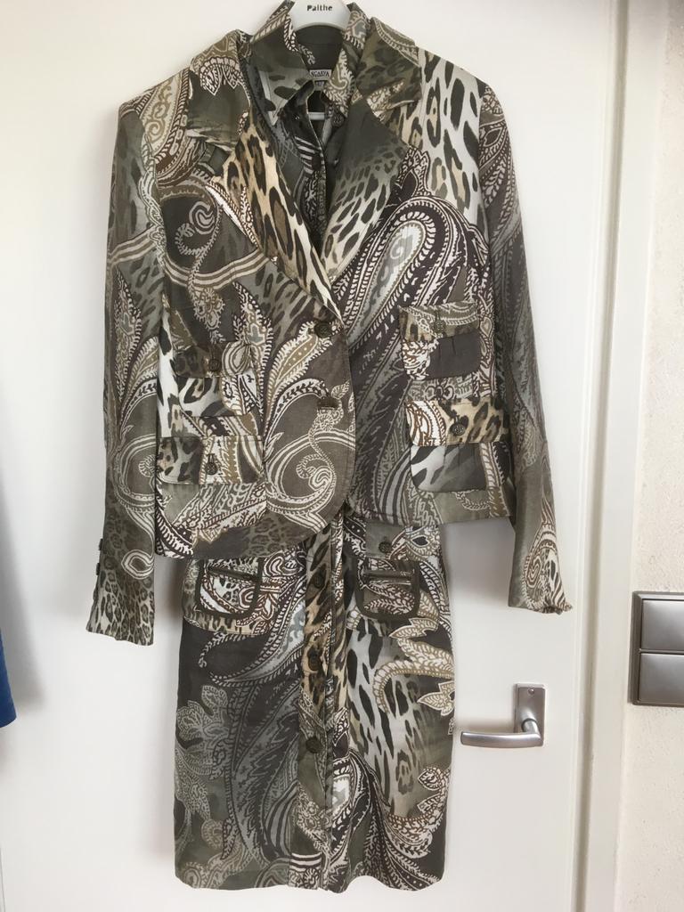 Japon met jasje : SCARVA., Ophalen of Verzenden, Zo goed als nieuw, Maat 42/44 (L), Groen