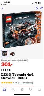 LEGO Technic 4x4 Crawler 9398 - zo goed als nieuw, Ophalen of Verzenden, Gebruikt, Complete set, Lego