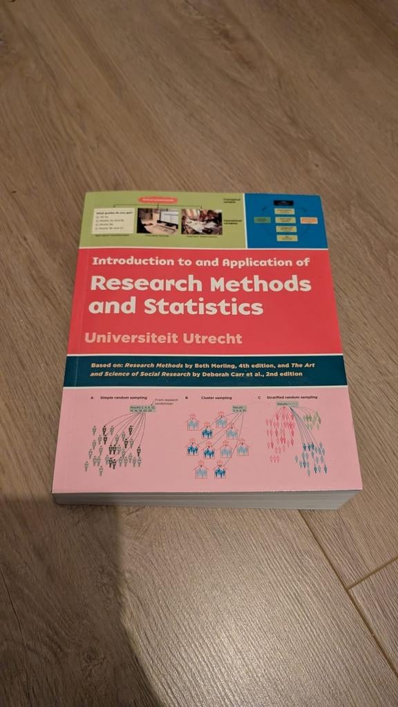 Research Methods & Statistics + Psychological Statistics, Boeken, Studieboeken en Cursussen, Nieuw, WO, Gamma, Ophalen of Verzenden