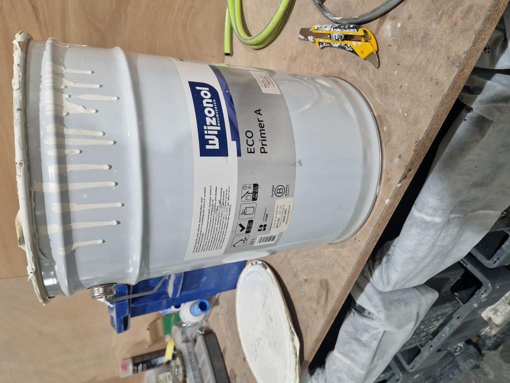 Wijzonol ECO primer watergedragen grondverf ral 9010, Ophalen of Verzenden, Wit