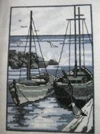 Borduurpatroon  Bootjes Zwart nr 5895, Verzenden, Nieuw, Handborduren, Patroon