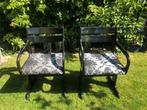 Farstrup Deense mid century eetkamerstoelen, Huis en Inrichting, Stoelen, Ophalen, Gebruikt, Zwart, Hout