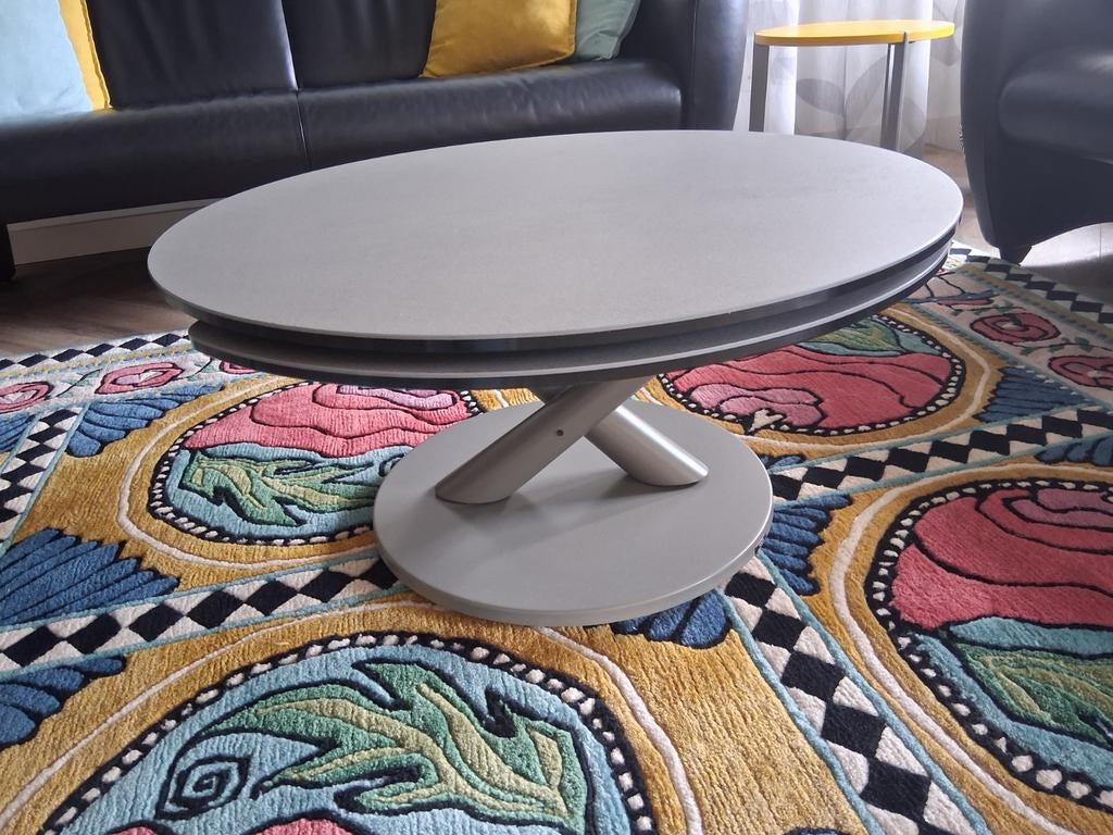 Naos Salontafel - Rond, 80 cm diameter, 40 cm hoog, Ophalen, Gebruikt, 50 tot 100 cm, Overige materialen