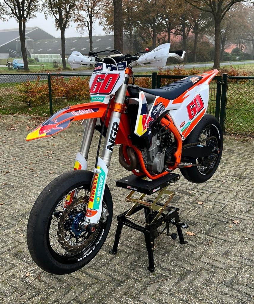 KTM sxf450 red bull factory edition supermoto 2016 sxf 450, Fietsen en Brommers, 6 versnellingen, Gebruikt, Ophalen, 450 cc