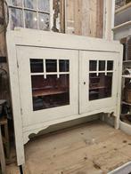 brocante vitrinekast``WOONWINKEL RUSTIEK``, Antiek en Kunst, Ophalen