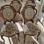 4 nostalgische stoelen, Huis en Inrichting, Stoelen, Ophalen, Gebruikt, Overige kleuren, Nostalgisch