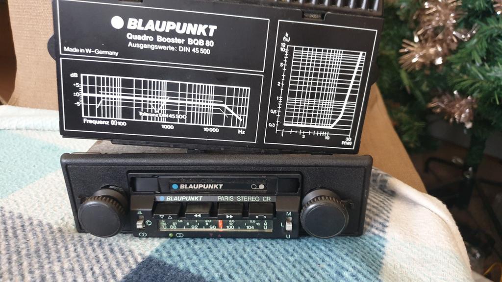Blaupunkt autoradio Porsche BMW, Ophalen of Verzenden
