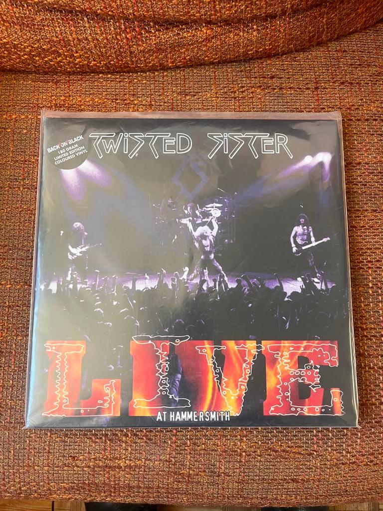 Twisted Sister - Live at Hammersmith (Gekleurd Vinyl), Ophalen of Verzenden, Zo goed als nieuw
