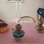 Zeer bijzondere antieke olielamp, Ophalen of Verzenden