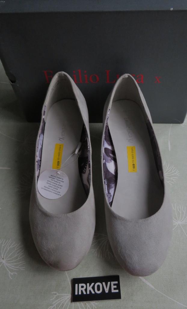 MOOIE LICHT GRIJZE PUMPS * NIEUW Maat 40 *, Pumps, Verzenden, Nieuw, Emilio Luca