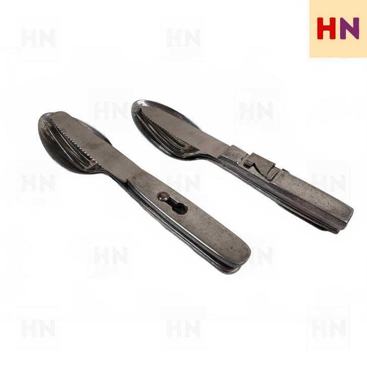 Twee Duits Militair bestek sets - 2de Wereldoorlog, Verzamelen, Militaria | Tweede Wereldoorlog, Landmacht, Overige typen, Duitsland