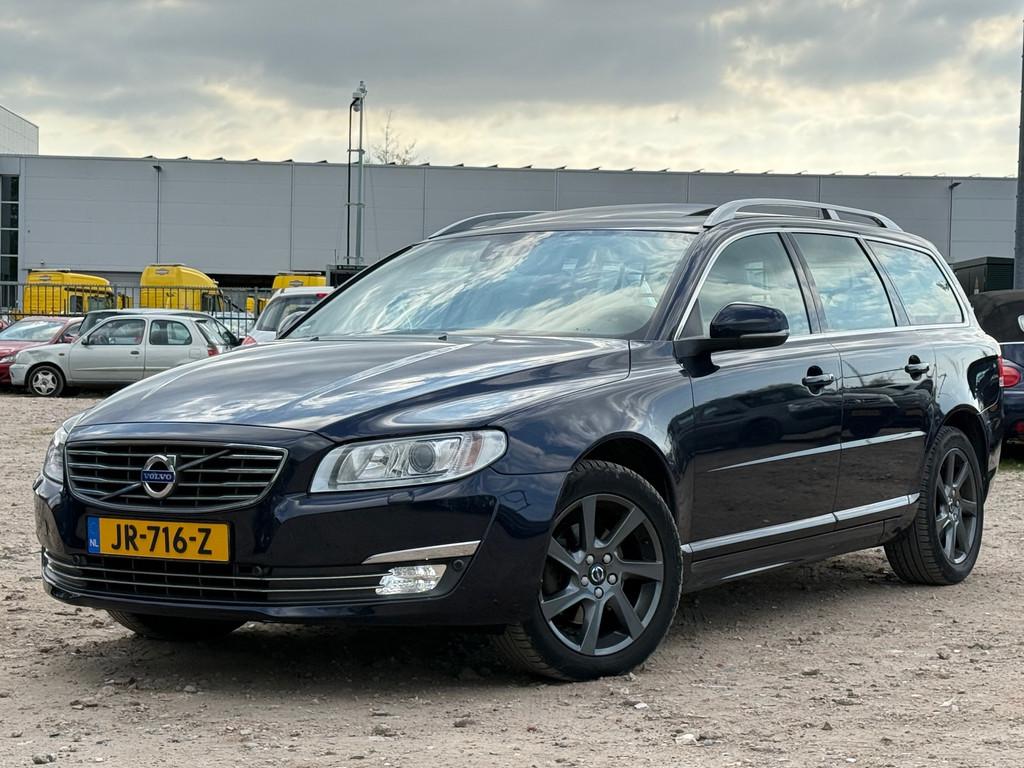 Volvo V70 2.0 D3 Polar+/AUTOMAAT/DAKJE, Euro 6, 4 cilinders, Blauw, 23 km/l