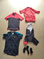 Dames fietskleding pakket (L) met 3 shirts, broek en sokken, Fietsen en Brommers, Fietsaccessoires | Fietskleding, Ophalen, Dames