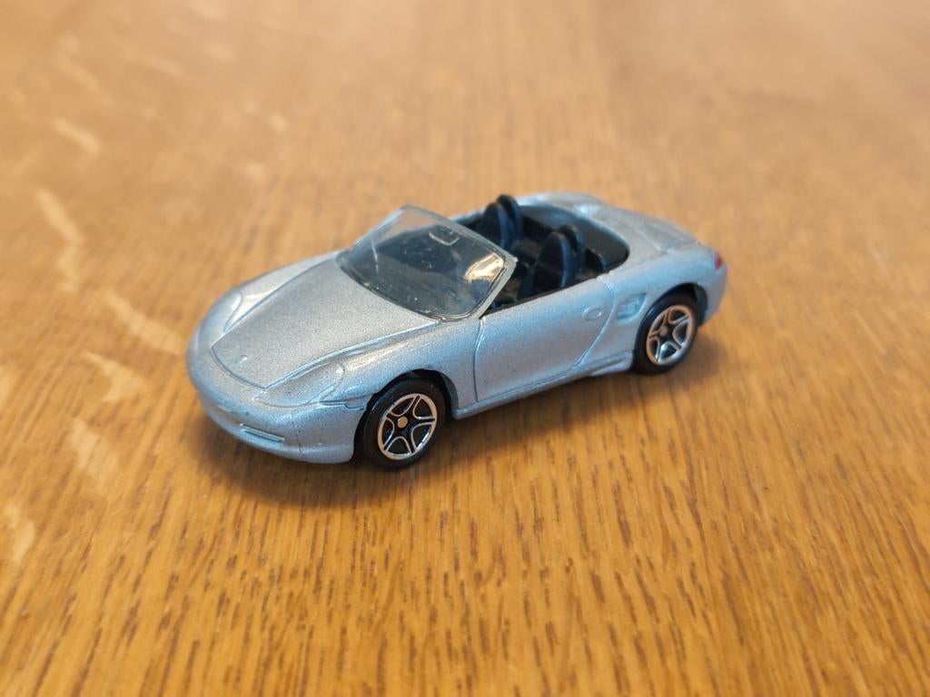 Matchbox Porsche Boxster ZILVER, Ophalen of Verzenden, Zo goed als nieuw, Auto