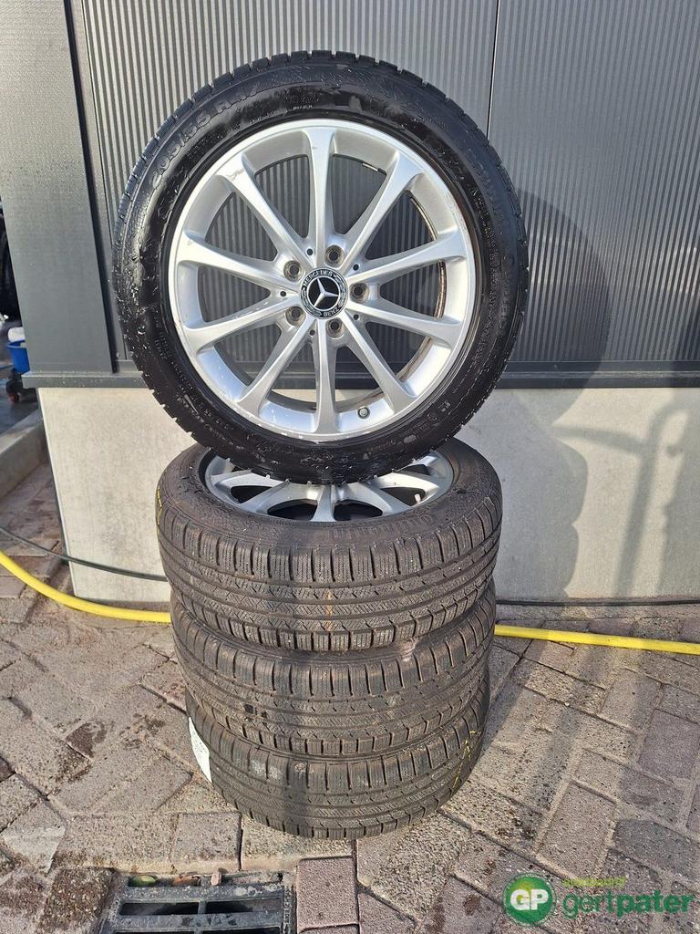 Lichtmetalen velgen 17 inch, winterbanden, Mercedes A klasse, Auto-onderdelen, Banden en Velgen, Ophalen, Gebruikt, -, -