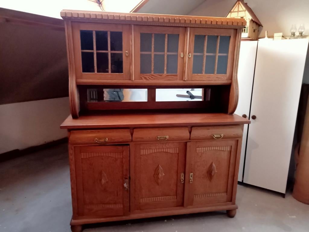 Keukenkast 1930, Ophalen, Gebruikt, 50 tot 75 cm, 150 tot 200 cm