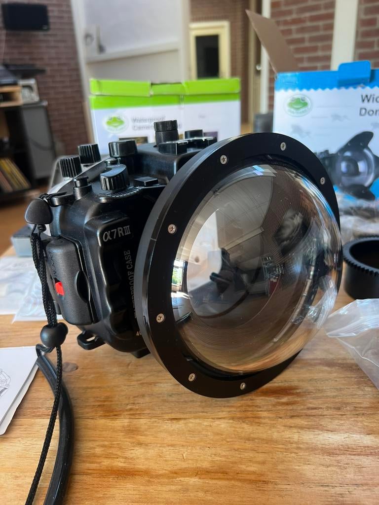Seafrogs onderwaterhuis voor sony A7m3 en A7R3, Audio, Tv en Foto, Fotografie | Onderwatercamera's, Ophalen, Zo goed als nieuw