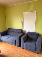 2 zits bank & stoel GRATIS, Huis en Inrichting, Ophalen of Verzenden, Zo goed als nieuw