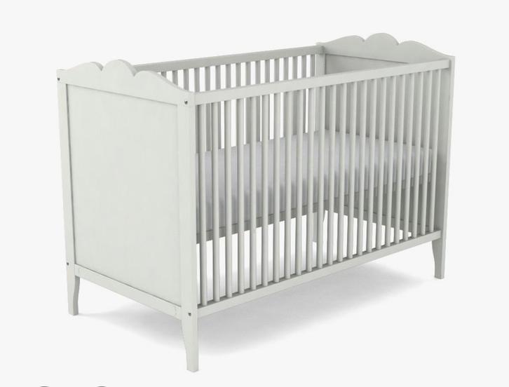 IKEA Hensvik ledikant wit, Kinderen en Baby's, Babywiegjes en Ledikanten, Gebruikt, Ledikant, Ophalen of Verzenden