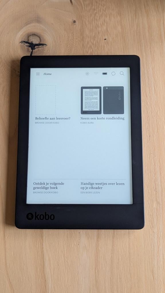 Kobo aura 2e generatie in goede staat, Computers en Software, E-readers, Ophalen of Verzenden, Zo goed als nieuw