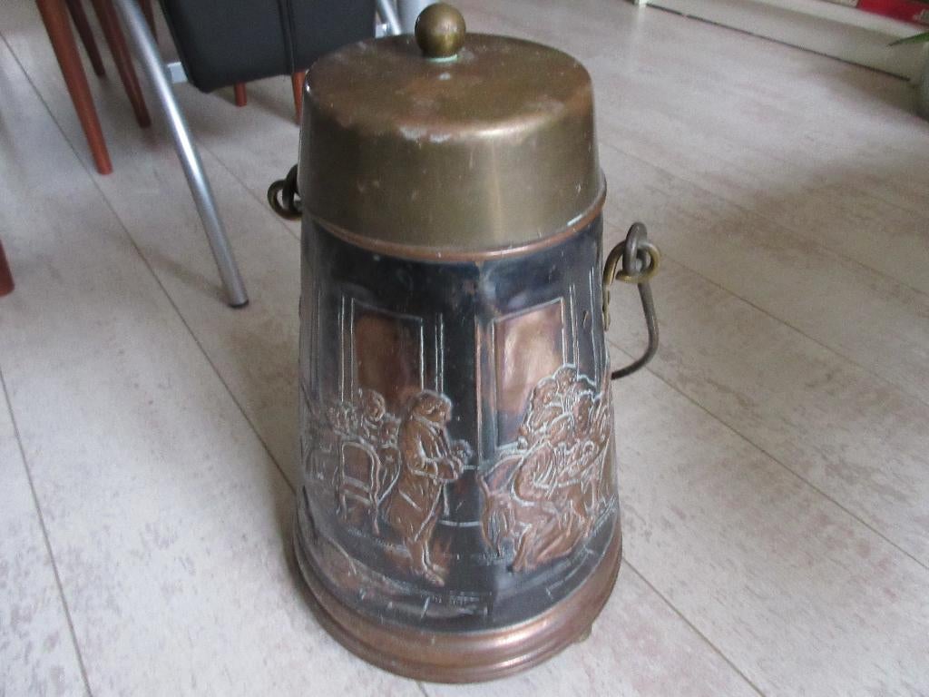 Grote Koperen pot - Doofpot, Ophalen of Verzenden, Koper