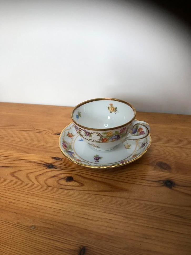 Kop en schotel set bavaria schumann arzberg, Antiek en Kunst, Antiek | Servies los, Ophalen of Verzenden