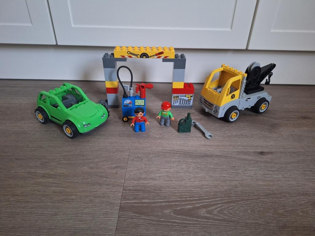 Duplo technic auto's, Ophalen of Verzenden, Gebruikt, Duplo
