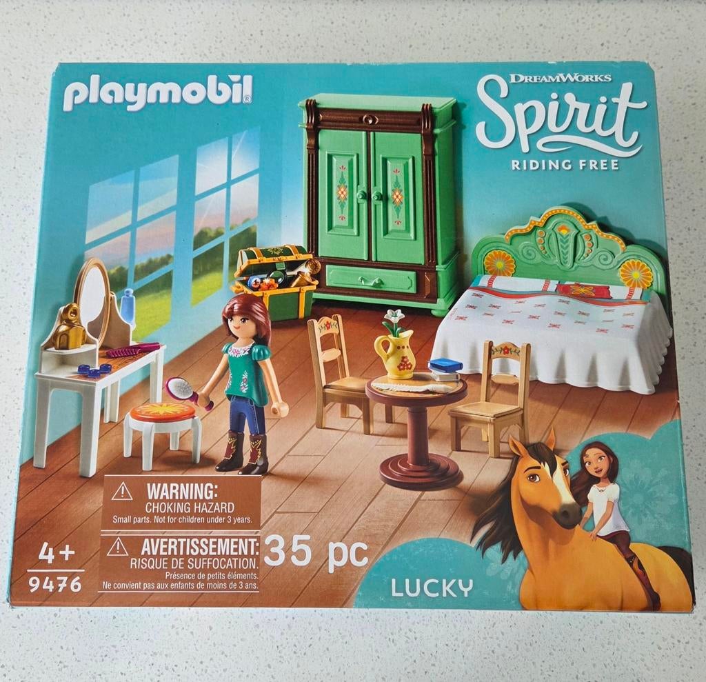 Playmobil set spirit (compleet), Kinderen en Baby's, Speelgoed | Playmobil, Ophalen of Verzenden, Zo goed als nieuw